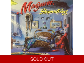 Magnum – Sleepwalking - RARE UK 1st Issue 11 Track Black Vinyl